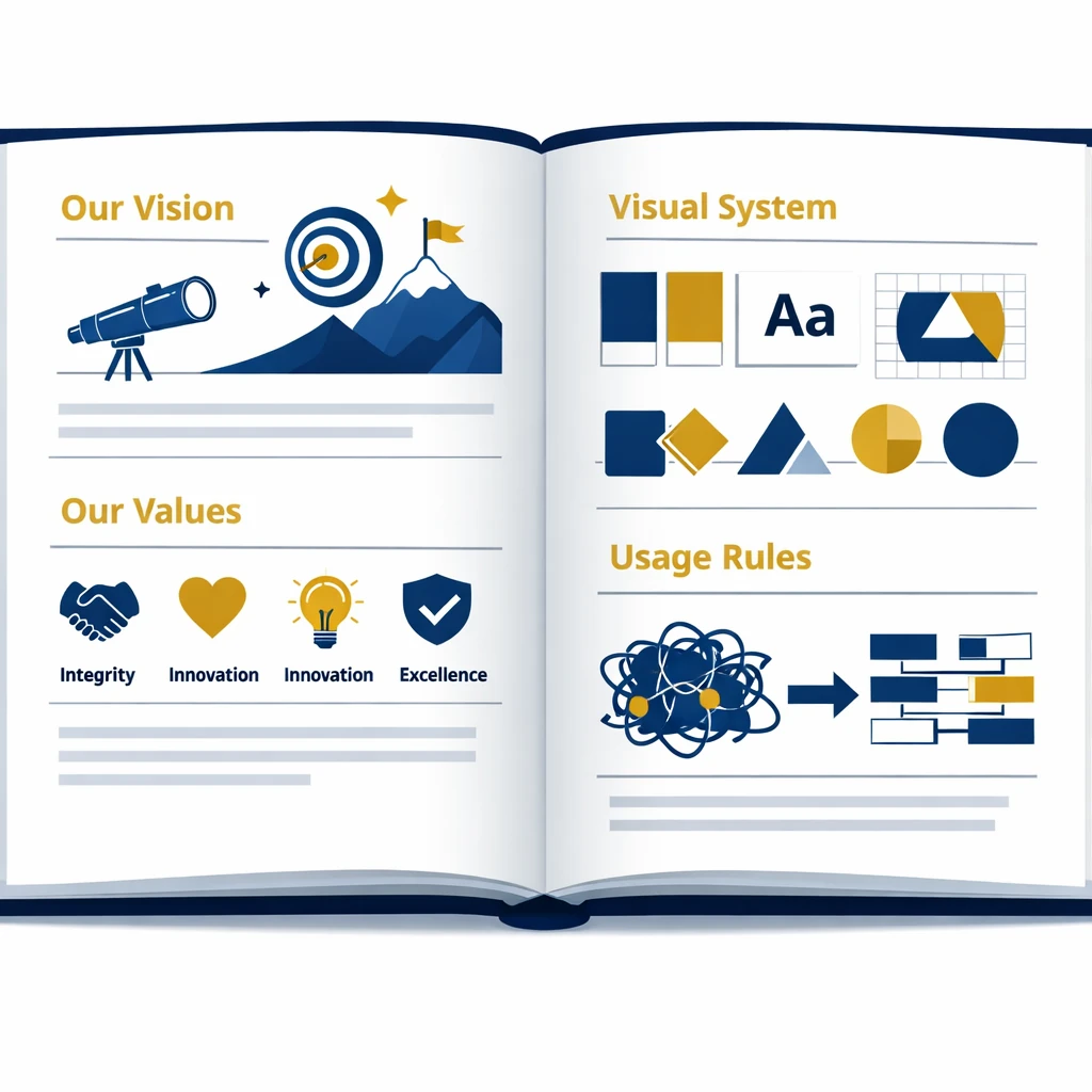 ۲. تعریف DNA برند و معماری هویت